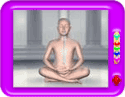 Posture for Vipassana meditation