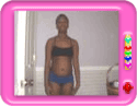 Woman posting updates