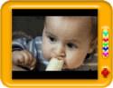 Baby Eating Banana