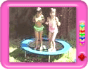 Girls enjoying the water and a poem